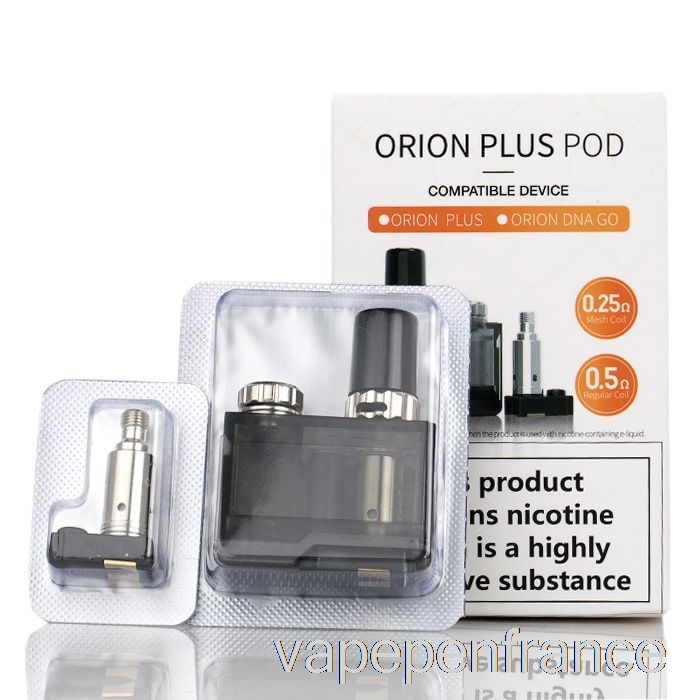 Vape Perdue Orion Plus Dosettes De Remplacement 2,0 Ml Orion Plus Pod (avec Bobines) Stylo Vape